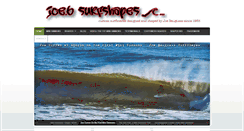 Desktop Screenshot of joebsurfshapes.com